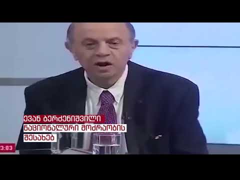 რას ამბობდა ლევან ბერძენიშვილი ,,ნაციონალური მოძრაობის'' შესახებ