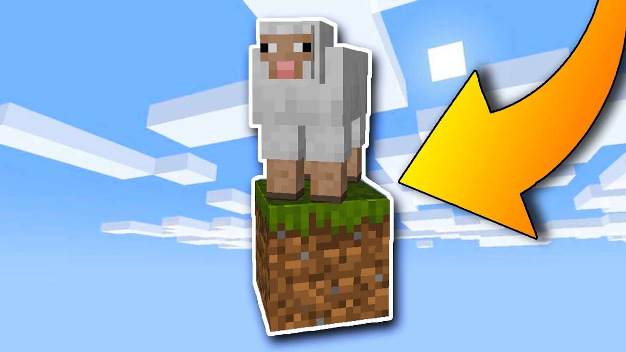 Minecraft, ale stavím FARMU jen na 1 BLOKU!😱🔥#3