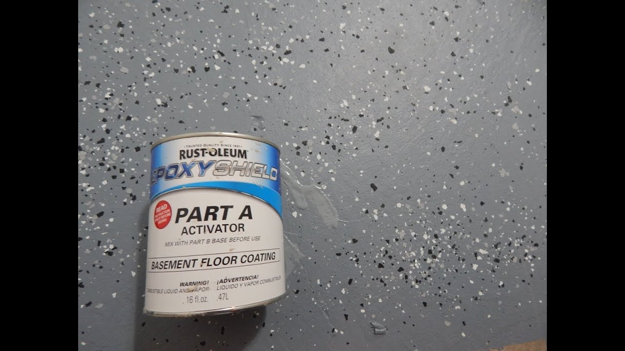 Rustoleum Epoxy Shield For Basement Youtube