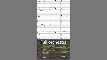 Woodwinds+brasses+strings Full video on channel! #orchestration #composer #orchestra #melodies
