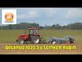 Tillage 2019 | Belarus 1025.3 & Lemken Rubin trailed disc harrow