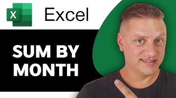How to Sum by Month in Excel Pivot Table | Excel Tutorial 2025