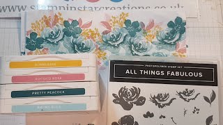 #stampinup All Things Fabulous Stamp A Page #osw
