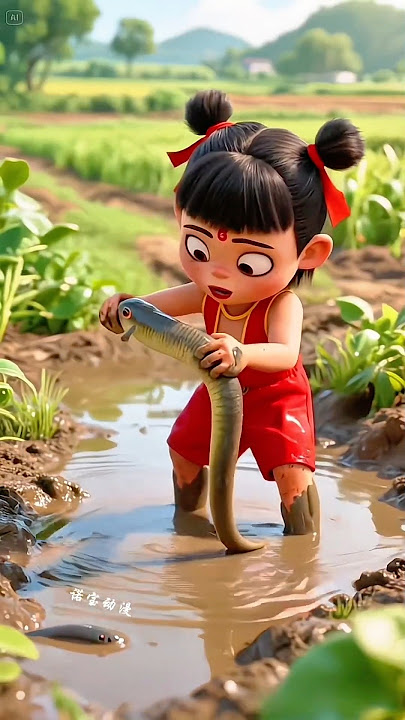 Paijo Nangke Belut Besar Di Sawah! #shorts #animasi #kartun
