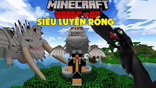 RAKYVN SINH TỒN 100 NGÀY TRONG MINECRAFT SIÊU BÍ KÍP LUYỆN RỒNG SIÊU KHÓ !