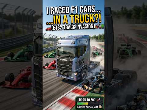 I Raced F1 Cars in a TRUCK?! 🏎️💨 (ETS2 Track Concept)