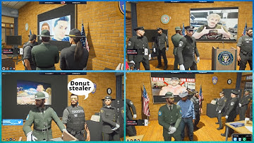 FUNNIEST PD Press Conference (OOC Roasts + the Canceller) | NoPixel 3.0 GTA RP