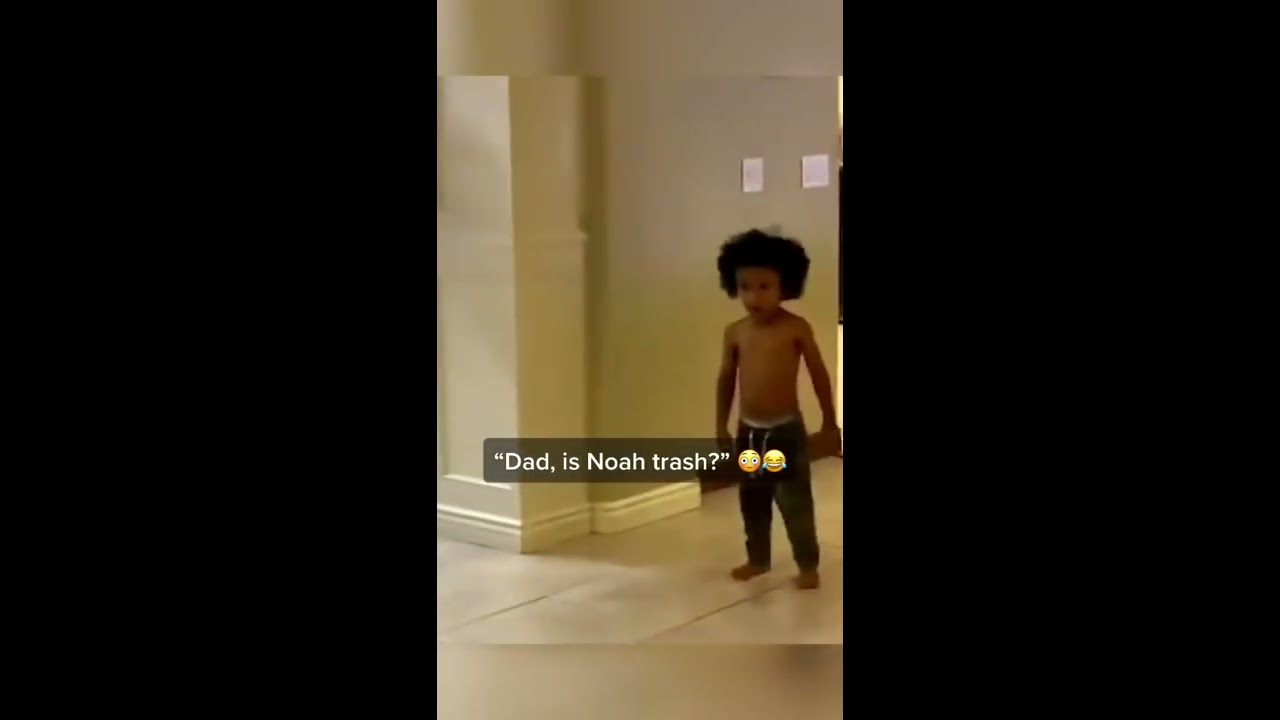Little Dude Letting His Brother Hear It Shorts