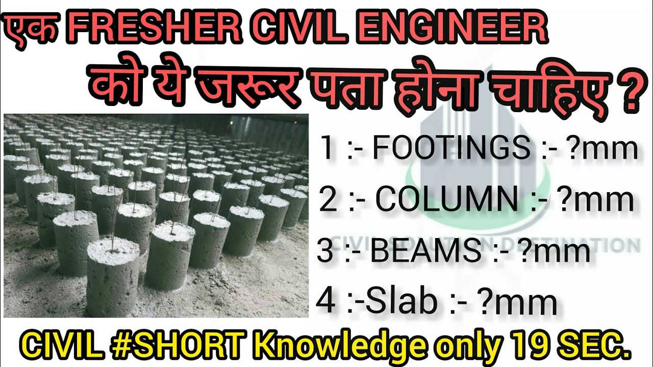 Different types of Cover Block used in Construction Work.(