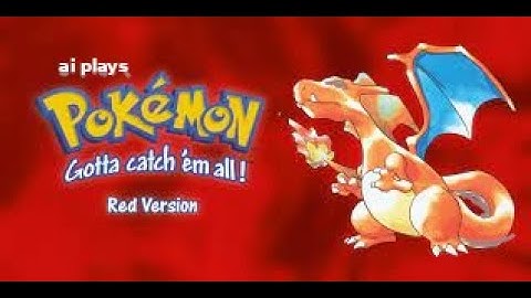 first test at ai playing pokemon red @peterwhidden