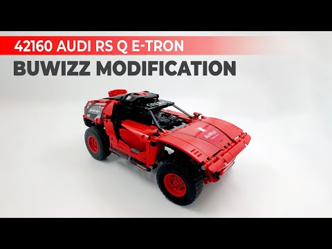 LEGO® Technic 42160 Audi RS Q e-tron BuWizz motorization: How- to video. 🚗  