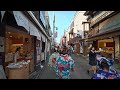 Kimono walk in Kamakura ・4K HDR