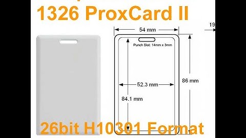 proximity Card Clamshell for HID reader