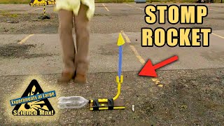 how to make a stomp rocket home science experiments science max
