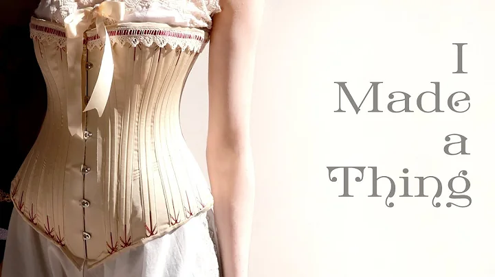 Making a Victorian Corset || 1890s Symington Patte...