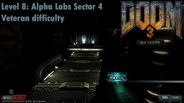 DooM 3 BFG Edition, part 8: Alpha Labs Sector 4 (Veteran difficulty)