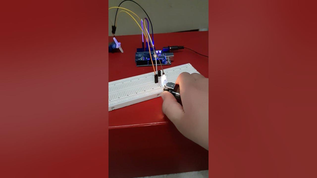 alev sensoru ile servo motor kontrolu - YouTube