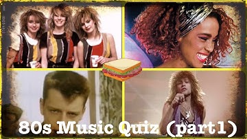 80s Music Quiz (Part 1) Guess the song & artist. Beat The Intro. First to Name that tune competition
