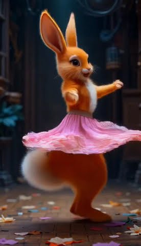 Hop into Joy: The Enchanting Rabbit Dance! 🎶 #rabbitrescue # ...