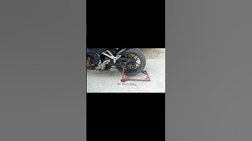 Paddock stand making #shortvideo #shorts