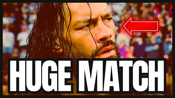 Is THIS How Roman Reigns Returns To WWE...