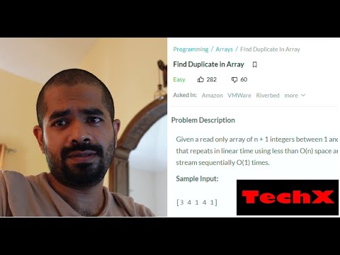 Interview Bit Solution of Finding Duplicates in Array Explained | JavaScript | 2.0 | Part 1