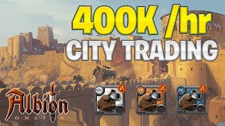 400k+/HOUR City Trading |  Albion Online  (Silver Making Guide) screenshot 2