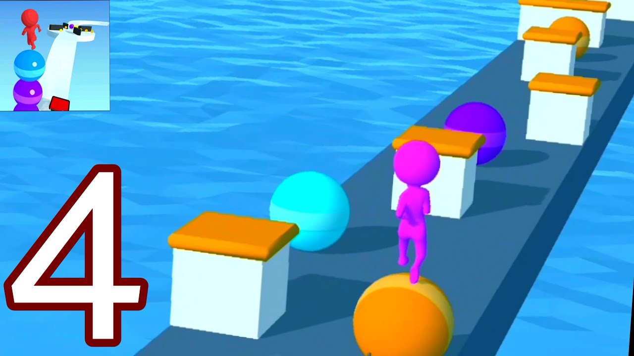 Stack Rider Level 31-To-40 Gameplay Walkthrough Android