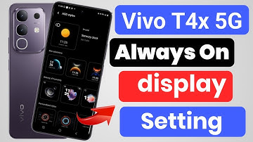 vivo t4x always on display setting kaise kare | how to set always on display vivo t4x 5g