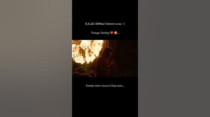 Kalki 2898AD Deleted Scene |Kalki 2898AD|Prabhas| #prabhas #kalki2898ad #tfiverse #rebelstar #salaar