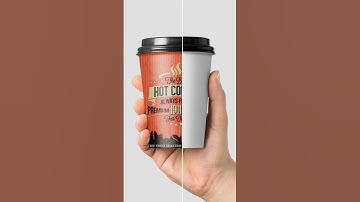 Create a Stunning Coffee Cup Mockup in Photoshop 2025 – Tutorial #jvpixeldesign #photoshop