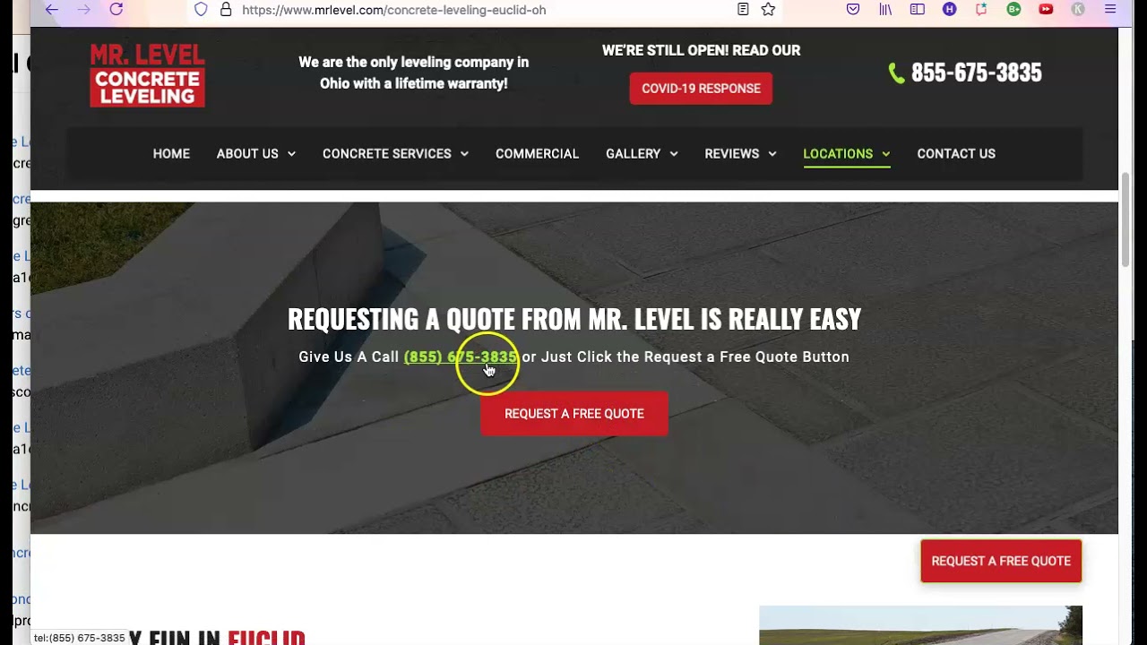 Level Pro Concrete Leveling Euclid Ohio