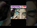 evening threading 🥰✨✂️ Ear Beauty parlour 👌#kiran khati