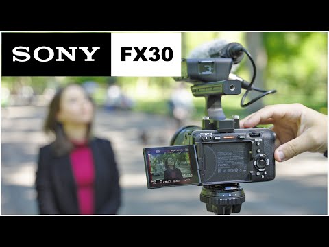 Sony Cinema Line FX30 Super 35 Camera ILME-FX30B