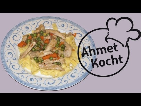 Rezept: Hähnchen Mit Gemüse Und Nudeln | Ahmet Kocht | Kochen | Folge 153