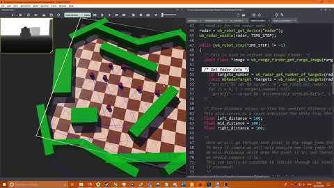 Webots 101: Radar Tag Robots
