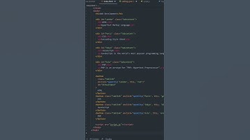 Tab Menu #html5 #css3 #javascript