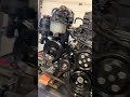 Marine engine installation