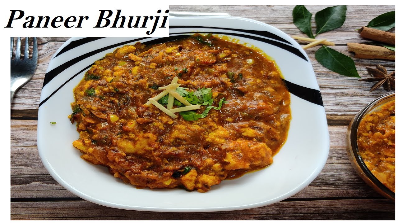 Paneer Bhurji recipe Scrambled cottage cheese recipe Restuarant
