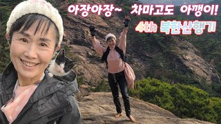 봉산 😸 12 4th 북한산 차마고도 산행하며 치명적 귀욤을 어필하다