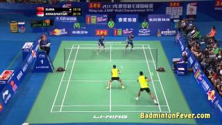 Badminton Highlights - T. Ahmad & L. Natsir vs Xu C. & Ma J. - 2013 World Championships XD Finals by Badminton Highlights and Crazy Shots 45,531 views 9 years ago 10 minutes, 32 seconds