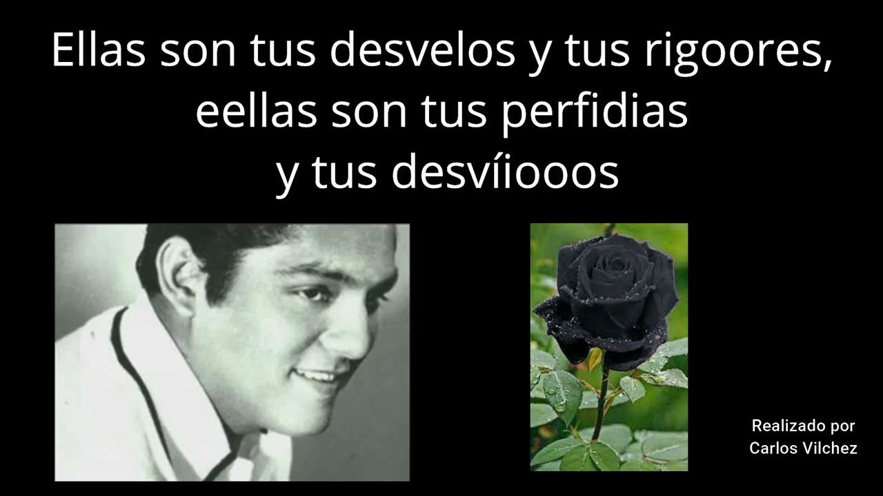 Mis flores negras - Karaoke (Julio Jaramillo)