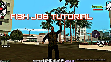 FISH JOB TUTORIAL | NGRP KERALA | GTA SAN ANDREAS #ngrp