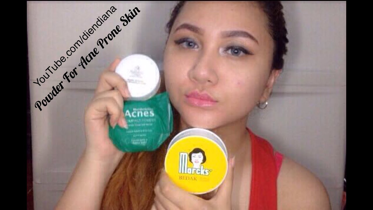 Powder For Acne Prone Skin Indonesia Local Product Bedak Untuk