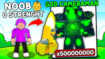 Starting Over as NOOB with STRONGEST PET in Titan Training Simulator ! (Roblox)