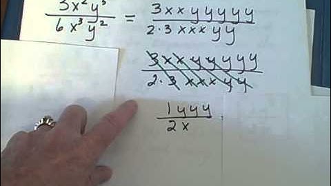 Simplifying Monomials