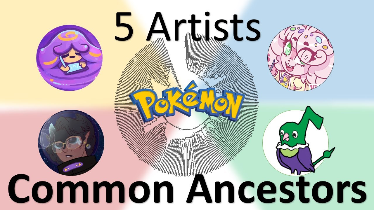 5 Artists Design Common Ancestors (Pokemon Tree of Life!)