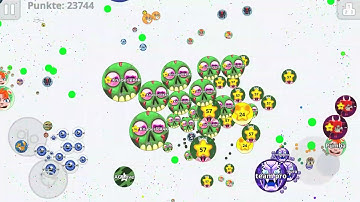 Agar.io Mobile | LIT TEAMING & DESTROYING OTHER TEAMS