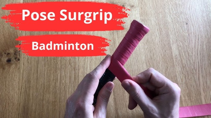 How to wrap the badminton racket grip/Decathlon grip 