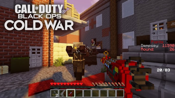 Call of Duty: Black Ops II Zombies Town Minecraft Map